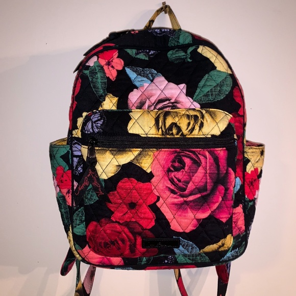 vera bradley havana rose backpack